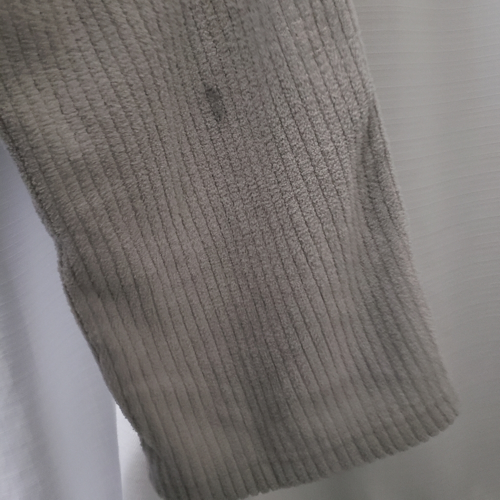 Large Life Rocks Light Gray Ribbed Sleep Pants - Picture 8 of 8